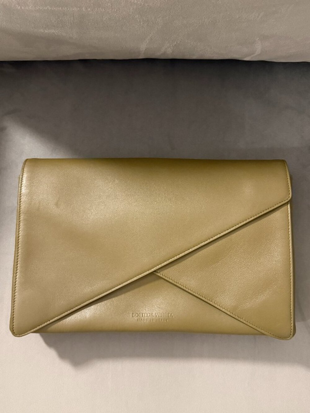 Bottega Venetta Leather Clutch